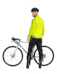 Męska kurtka przeciwdeszczowa rowerowa Men's Luminum Performance Jacket II bright green VAUDE