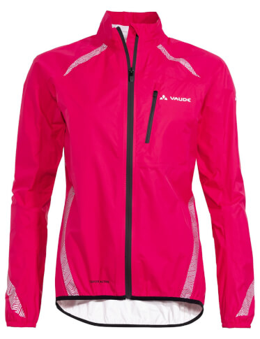 Damska kurtka przeciwdeszczowa rowerowa Women's Luminum Performance Jacket II bramble VAUDE