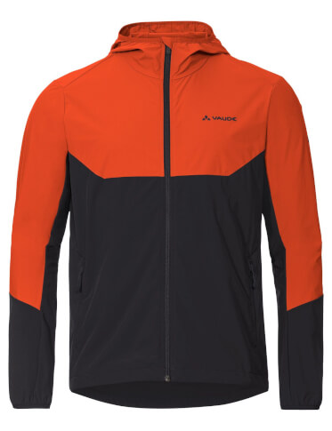 Męska kurtka softshell rowerowa Men's Moab Jacket IV black VAUDE