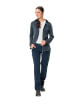 Damskie spodnie trekkingowe Women's Strathcona Pants II Long dark sea VAUDE