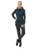 Damska bluza outdoorowa Women's Tuenno Pullover dark sea VAUDE