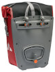 Sakwa rowerowa tylna Aqua Back Print Single 24L black/red VAUDE