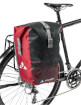 Sakwa rowerowa tylna Aqua Back Print Single 24L black/red VAUDE