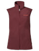 Damska kamizelka softshell Women's Hurricane Vest III dark cherry VAUDE