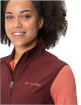 Damska kamizelka softshell Women's Hurricane Vest III dark cherry VAUDE