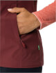 Damska kamizelka softshell Women's Hurricane Vest III dark cherry VAUDE