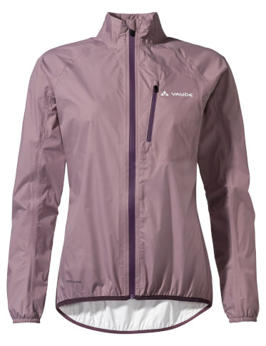 Damska kurtka przeciwdeszczowa Women's Drop Jacket III lilac dusk VAUDE
