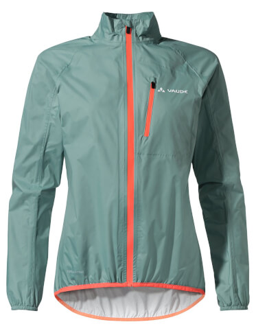 Damska kurtka przeciwdeszczowa Women's Drop Jacket III dusty moss VAUDE