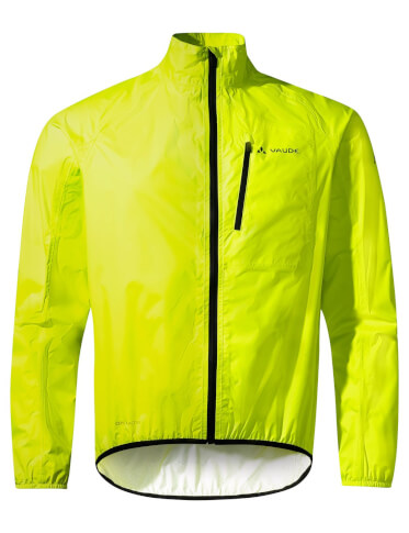 Męska kurtka przeciwdeszczowa Men's Drop Jacket III neon yellow VAUDE