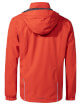 Męska kurtka przeciwdeszczowa rowerowa Men's Escape Bike Light Jacket glowing red VAUDE