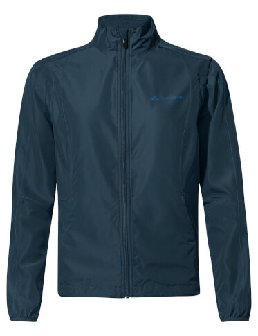 Kurtka przeciwwiatrowa na rower Women's Dundee Classic ZO Jacket dark sea VAUDE