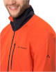 Męska kurtka przeciwdeszczowa rowerowa Men's Kuro Rain Jacket glowing red VAUDE