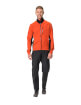 Męska kurtka przeciwdeszczowa rowerowa Men's Kuro Rain Jacket glowing red VAUDE