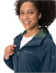 Damska kurtka przeciwdeszczowa rowerowa Women's Cyclist Jacket III dark sea VAUDE