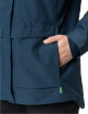 Damska kurtka przeciwdeszczowa rowerowa Women's Comyou Pro Rain Jacket dark sea VAUDE