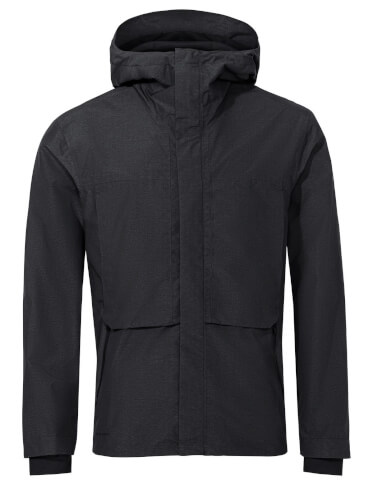 Męska kurtka przeciwdeszczowa rowerowa Men's Comyou Pro Rain Jacket black VAUDE