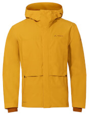 Męska kurtka przeciwdeszczowa rowerowa Men's Comyou Pro Rain Jacket burnt yellow VAUDE