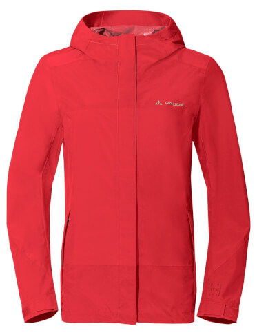 Damska kurtka przeciwdeszczowa Women's Neyland 2,5L Jacket flame VAUDE