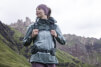 Damska kurtka przeciwdeszczowa Women's Neyland 2,5L Jacket flame VAUDE