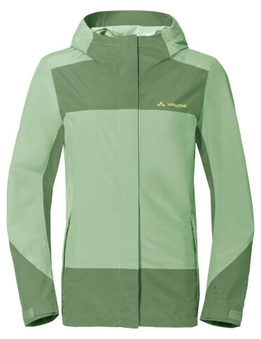 Damska kurtka przeciwdeszczowa Women's Neyland 2,5L Jacket aloe vera VAUDE