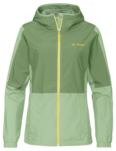 Damska kurtka przeciwdeszczowa Women's Neyland Jacket aloe vera VAUDE