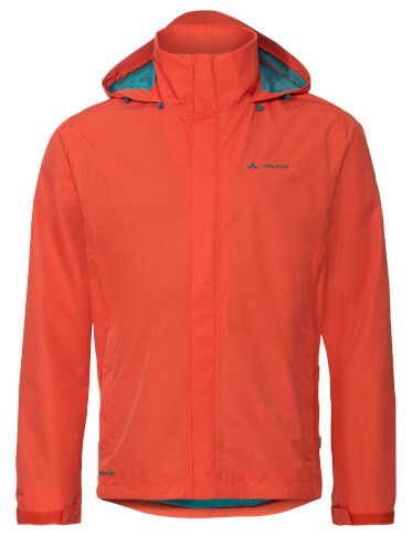 Męska kurtka przeciwdeszczowa Men's Escape Light Jacket burnt red VAUDE