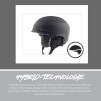 Kask narciarski Gems moon-grey matt Alpina