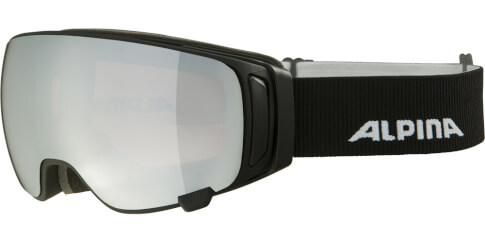 Gogle narciarskie M Double Jack Mag Q-Lite black matt szkło Q-Lite S1 S3 Alpina