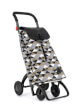 Wózek na zakupy I-Bag Sahara 4x4 45L black Rolser