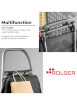 Wózek na zakupy I-Max Tweed 4 43L black market Rolser