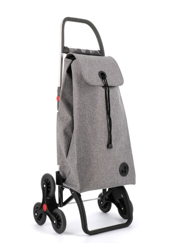 Wózek na zakupy do wchodzenia po schodach I-Max Tweed 6 43L gris market Rolser