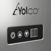 Lodówka kompresorowa do zabudowy QL40 silver Yolco