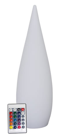 Lampa kempingowa podłogowa stożek Floor Lamp Cone 120 LED 16 kolorów EuroTrail