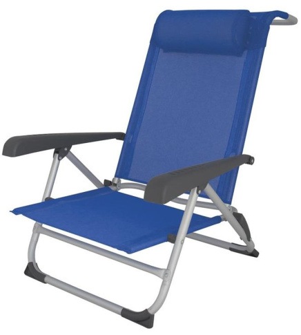 Krzesło plażowe Beach Chair Acapulco royal blue EuroTrail 