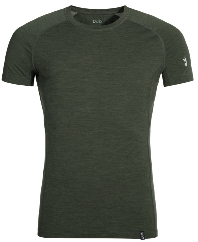 Koszulka termoaktywna Bjorn Merino T-shirt Olive Zajo