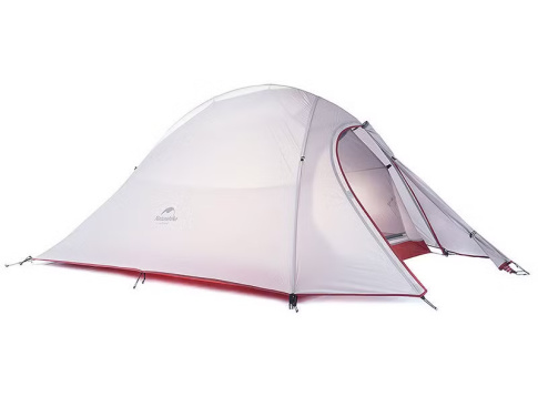 Namiot turystyczny 2 osobowy Cloud Up 2 20D Updated light grey-red Naturehike