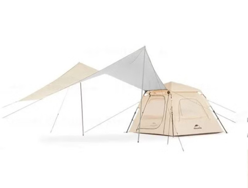 Namiot kempingowy 2 osobowy Ango 2 Silver Plate khaki Naturehike