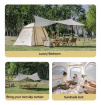 Namiot kempingowy 2 osobowy Ango 2 Silver Plate khaki Naturehike