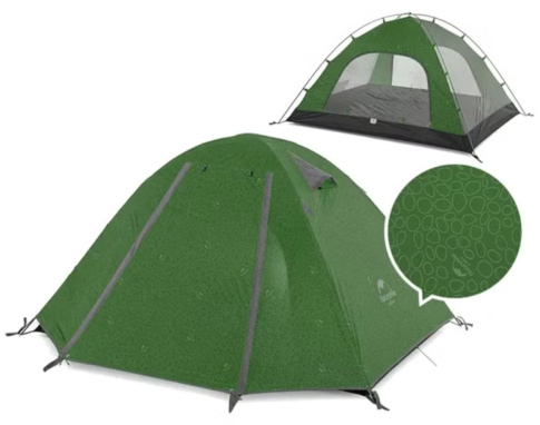 Namiot 3-osobowy P-Series 3 New Edition dark green Naturehike
