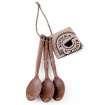 Zestaw 3 łyżeczek Teaspoon set brown Kupilka