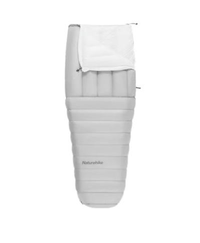 Śpiwór bez kaptura Ultralight Quilt L silver Naturehike
