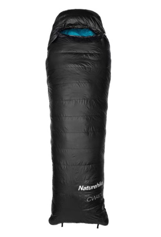 Śpiwór trzysezonowy CW400 Envelope L black Naturehike
