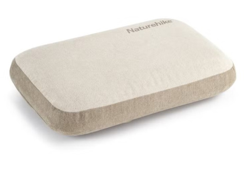 Poduszka Memory Foam Square Pillow khaki Naturehike