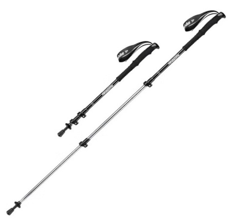 Kijki trekkingowe ALU 6061 Updated Black Naturehike