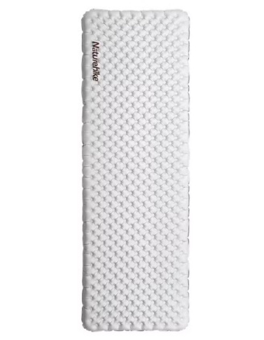 Turystyczny materac dmuchany Ultralight Square Plus R 5,8 silver Naturehike