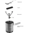 Zestaw palnik z garnkiem Petrel Ultralight Cooking System Fire Maple