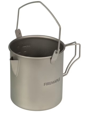 Garnek Alti Titanium 0,9l Fire Maple