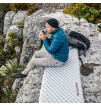 Turystyczny materac dmuchany Ultralight Square Standard R 5,8 silver Naturehike