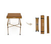 Stolik turystyczny Aluminium Folding Table Large brown Naturehike