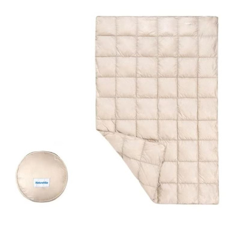 Koc turystyczny puchowy Multifunctional Down Blanket beige Naturehike